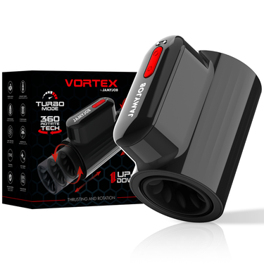 JAMYJOB VORTEX Masturbatore Uomo con Modalità Turbo e Silicone Morbido